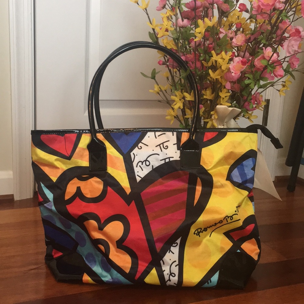 Romero Britto Tote